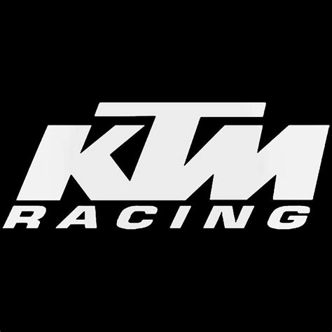 Ktm Racing Vinyl Decal Sticker