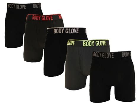 Body Glove Men S 5 Pack Micro Modal Boxer Brief