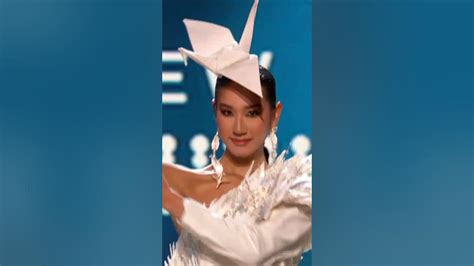 Miss Universe Japan National Costume 71st Miss Universe Youtube