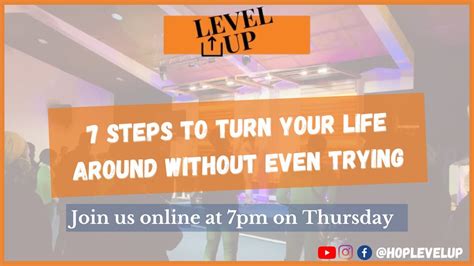 7 steps to turn your life around... Without even trying - YouTube