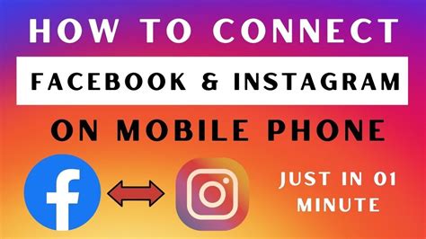 How To Link Facebook To Instagram Connect Facebook To Instagram Youtube