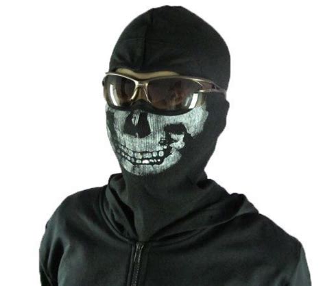Mw2 Ghost Wind Skull Mask Balaclava Skull Skeleton Face Mask Balaclava