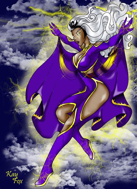 Storm heads to africa and helps deliver a baby. Storm - X-men by skykay on DeviantArt