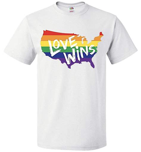 Love Wins In America Unisex T Shirt For Lgbt Gay Lgbt Pride Support Tshirt T Shirt For Any