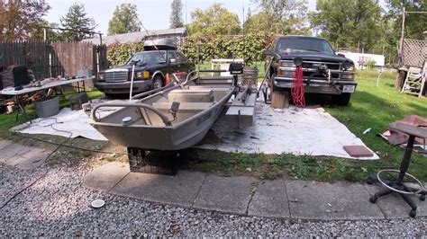 How To Build Pontoons On A Jon Boat Lost Video Ep 10 Youtube