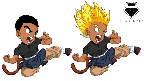Submitted 1 day ago by xkixii 2. Me As A Kid Saiyan by KingKenoArtz on DeviantArt