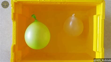 Fun With Science Hot And Cold Water Balloon Experiment Youtube