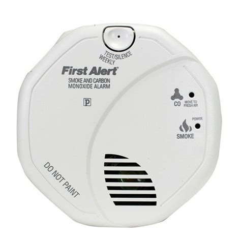 First Alert Ac Hardwired Combination Smoke And Carbon Monoxide Detector