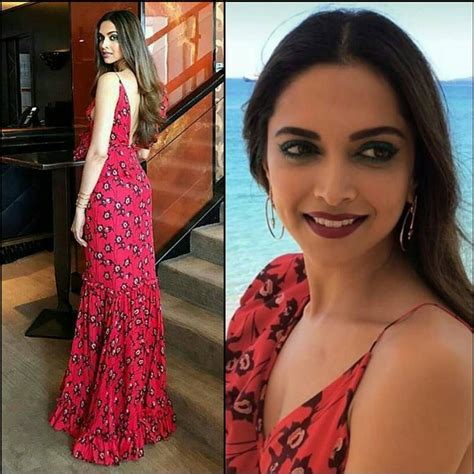 Deepika Padukone At Cannas Backless Dress Formal Red Formal Dress Halter Dress