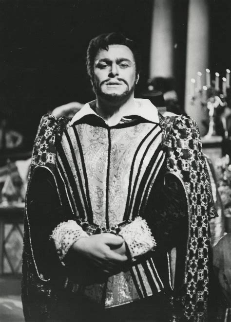 Luciano Pavarotti As The Duke Of Mantua In Rigoletto Palermo 1968