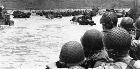 World War Ii Slideshow The Allied Invasion Of Normandy Wate 6 On