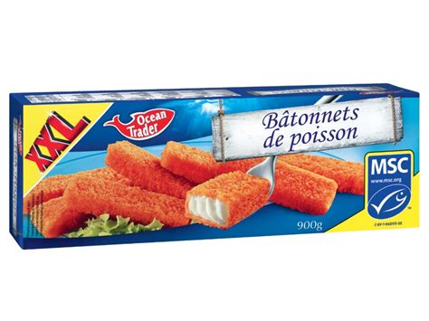 30 Bâtonnets De Poisson Panés Lidl — France Archive Des Offres