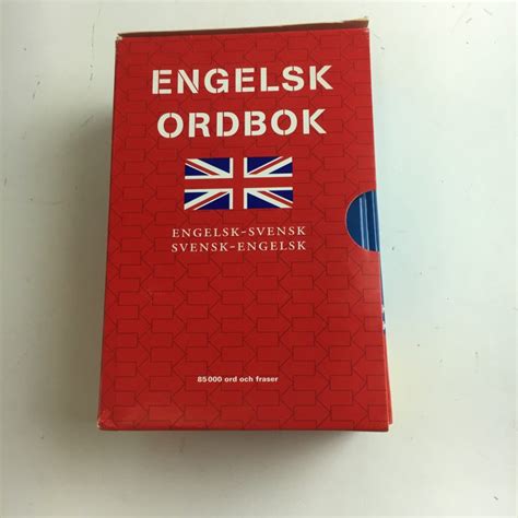 Lexikon Engelsk Svensk Ordbok Inbund 406038107 ᐈ Sellpy På Tradera