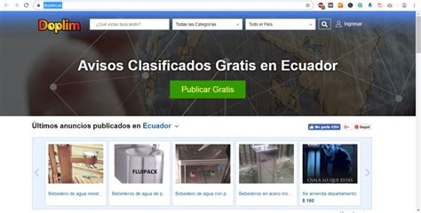 Anuncios Clasificados Gratis En Ecuador 5 Páginas Web Para Incluir Tu Anuncio Gratis Paginas