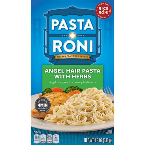 Pasta Roni Angel Hair Pasta With Herbs 48 Oz Box