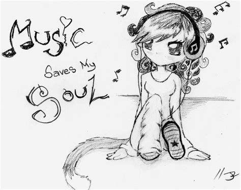 Music Saves My Soul Drawings Soul Music