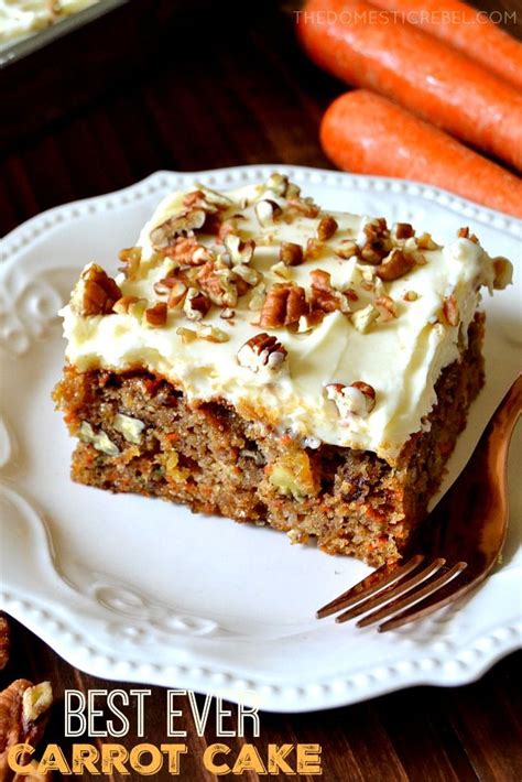 The Best Ever Carrot Cake With Cream Cheese Frosting Recipe Best