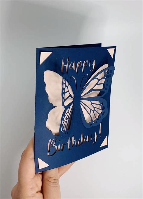 Cricut Butterfly Pop Up Card Template Svg Artofit