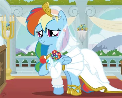 Rainbow Getting Married Rainbow Dash My Little Pony Pictures My
