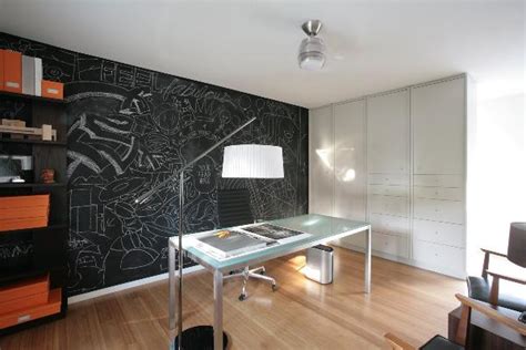 Chalkboard Paint Office Wall Decoist