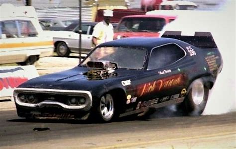 Chuck Finders Satellite Alky Bbfunny Car Funny Car Drag Racing Nhra