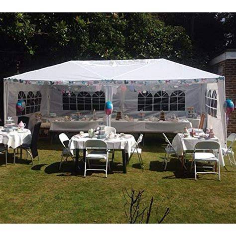 20 X 20 Budget Party Tent Canopy Gazebo White