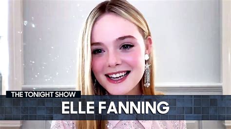 Elle Fanning Addresses Tiktok Rumors And Dishes On Pregnant Backbends In The Great Tonight