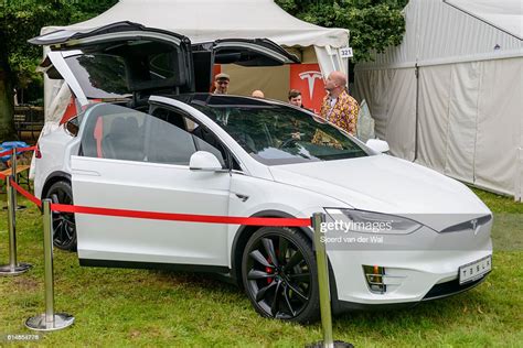 Tesla Model X Allelectric Crossover Suv High Res Stock Photo Getty Images