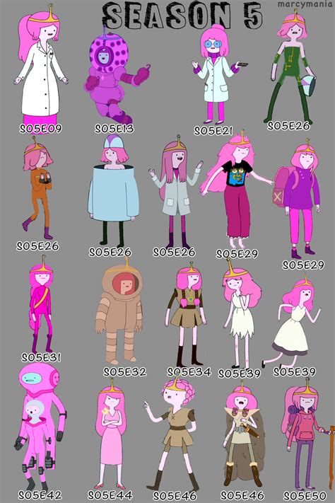 Princess Bubblegum’s Complete Closet Adventure Time Characters Adventure Time Cartoon