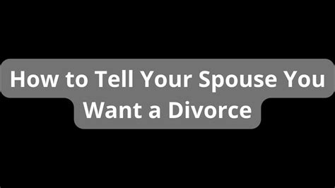 How To Marry A Divorced Man Youtube