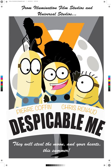 Despicable Me Vector Movie Poster Final By Howlingwolf142 On Deviantart