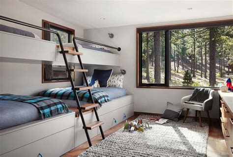 Fabulous Prefabricated Mountain Modern Home On Lake Tahoe Modern Living