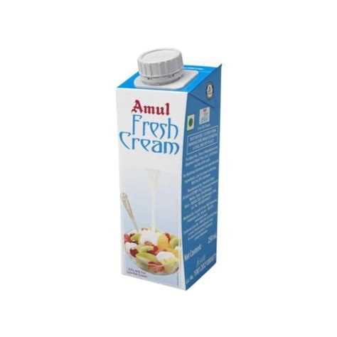 Amul Fresh Cream Tetra Pack Andaman Greengrocers