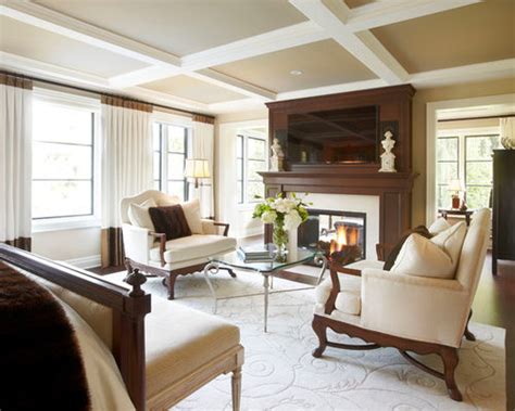 For more airiness or architectural details above, follow these guidelines. Coffered Ceiling 9 Ft Ideas, Pictures, Remodel and Decor