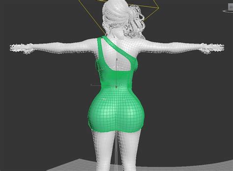 Woman Fully Rigged Model