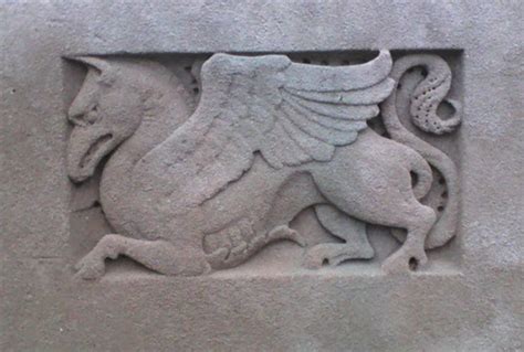 Stone Griffin Lion Sculpture Sculptures Art
