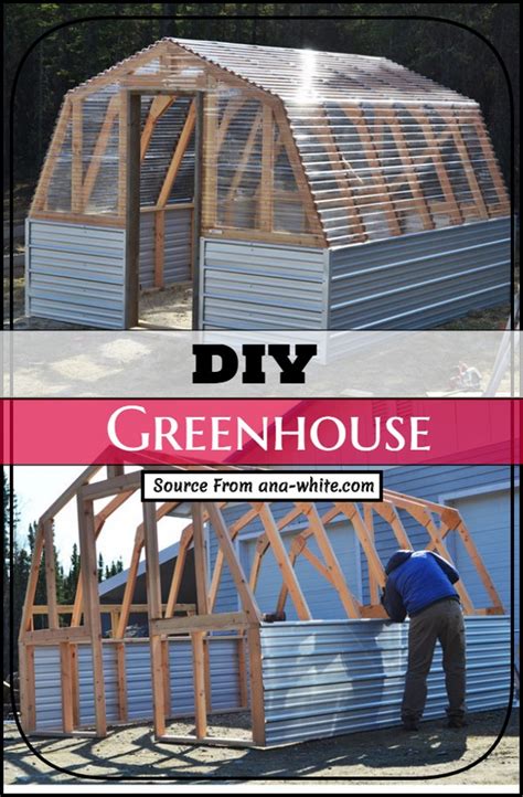 Free Diy Greenhouse Plans You Can Build Easily Diyscraftsy