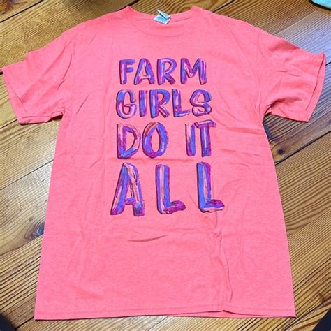 Delta Apparel Tops Farm Girls Do It All Tshirt Poshmark