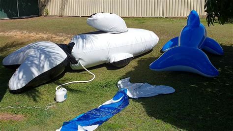 Inflatable Whale Photo Shoot Setup Part 1 Youtube