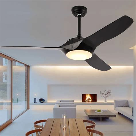 Modern Ceiling Fans Light With Remote Control Bedroom Fan Lamp Living