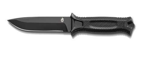 Gerber Strongarm Fixed Blade Knife With Fine Edge Black