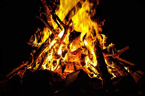 Free Images Flame Fire Campfire Bonfire 4830x3220 72108 Free