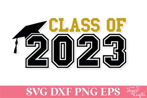 Class Of 2023 Graduation Svg File Graphic By Anastasia Feya · Creative