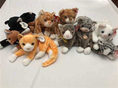 Ty Beanie Babies Choice Of Cat Group 2 Etsy