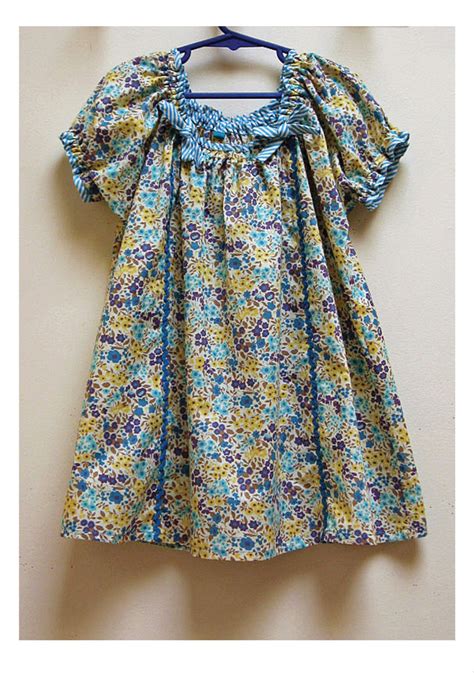 Easy Baby And Girl Pdf Dress Pattern Sweet Pea Sizes 6