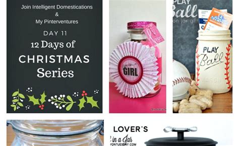12 Days Of Christmas Clever Ts In A Jar Ideas