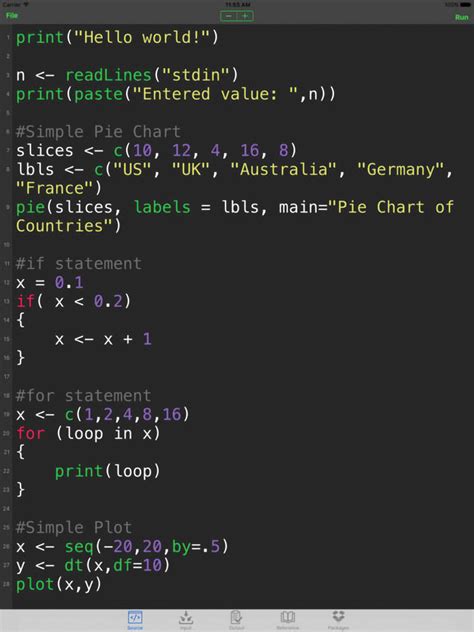 There is a huge range of applications for linear regression. R Programming Language Compiler | Best Science Apps