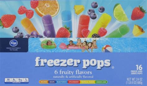 Kroger Fruity Flavor Freezer Pops 16 Ct Ralphs