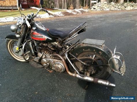 Eliminating all springer front fork models and. 1950 Harley-davidson PANHEAD for Sale in United States