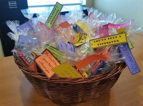 Basket Full Of Candy Quotes For Employee Recognition Candy Quotes